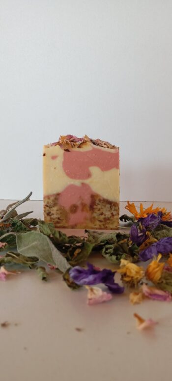 savon rose et lavande