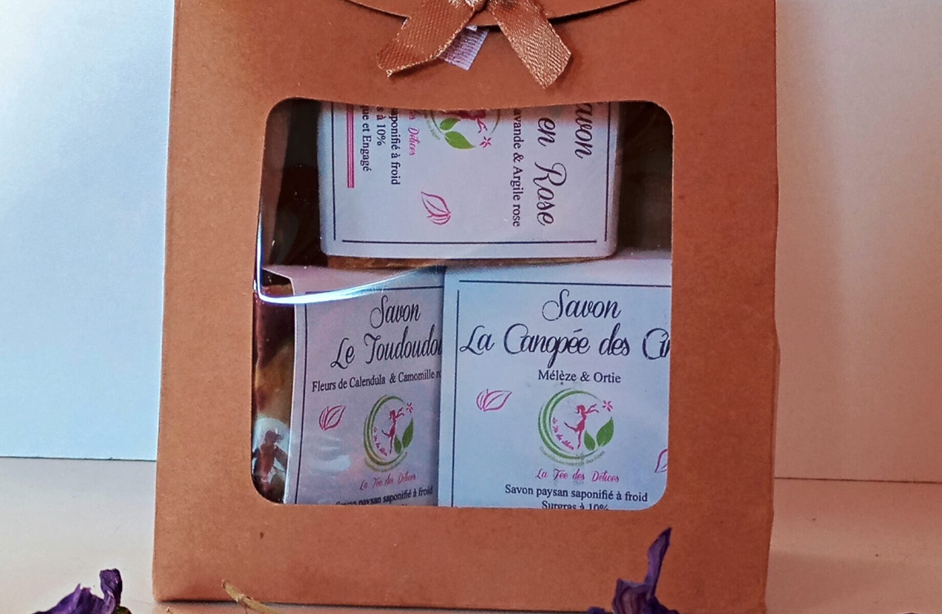 Coffret 3 savons